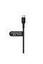 CAC004HQ1.5MBK كابل Boostcharge Pro 140W من USB-C إلى USB-C مزدوج مضفر بطول 1.5 متر - أسود - 4