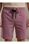 Men's Striped Checked Pocket Lycra Shorts - 4