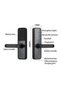 Smart Digital Lock with , 5 Access Methods + WiFi, PIN Code and Card – App Control