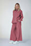 5834 - Stylish Comfortable Woven Cotton Fabric Casual Women's Set - 3