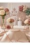 Crown with Metal Stones and Stars, Rose Gold Birthday Crown, Children's Party Accessory - 3