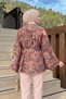 Ethnic Pattern Kimono 23751 - Bordo - 6