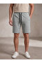 Men's Striped Checked Pocket Lycra Shorts - 3