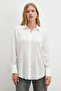 Viscose Basic Shirt White - 2