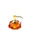 Kristall Liquid Soap Dispenser, Countertop - Gold/Amber - 2