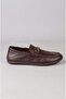 Kmc 3546 Genuine Leather Casual Men's Shoes Brown