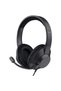 Ayda Max wired headphones, USB-C interface, USB-A, microphone, black - 3