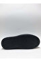 Genuine Leather Lightweight Lace-Up Thick Sole Black Sneaker Men's Shoes - 4