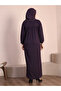 Plus Size Hijab Dress Long Sleeve Relaxed Fit Casual Dress - 8