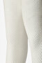 Ecru Mesh Girls' Pantyhose - 2