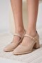 Olvera Premium Nude Women's Heeled Shoes