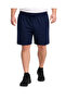 Men's Large Size Navy Blue Two-Thread Pocket Zipper Shorts 3Xl-4Xl-5Xl-6Xl-7Xl-8Xl