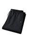 Men's Large Size Black Two-Thread Pocket Zipper Capri 3Xl-4Xl-5Xl-6Xl-7Xl-8Xl - 6