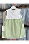 Lily Co Plaid Pattern Floral Baby Girl Dress - 4