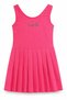 Zero Sleeve Dress Swimsuit Girls Swimwear 26310 Neon Pink - 4
