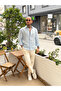 Raw Linen Regular Fit Shirt Baby Blue - 2