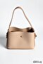 Daily Mink Small Size Women's Bag, Hand and Shoulder Bag with Adjustable Strap and Chain Accessories - 6