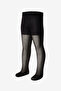 Black Shiny Model Girls' Pantyhose