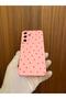 Samsung Galaxy A56 Red Heart Printed Inside Velvet Premium Silicone Phone Case - 3