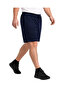 Men's Large Size Navy Blue Two-Thread Pocket Zipper Shorts 3Xl-4Xl-5Xl-6Xl-7Xl-8Xl - 2