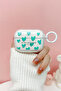 حافظة حماية من السيليكون بنمط القلب الأزرق متوافقة مع Airpods Pro 3