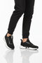 Black-White Textile Lightweight Flexible Breathable Men's Sports Shoes Pci-10033 m - 3