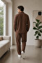 Men's Bürümcük Long Sleeve Shirt and Pants Tracksuit Set - 3