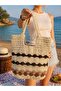 Women's Colorful Straw Weave Handmade Beach and Shoulder Bag-Unlined - 3