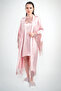 Pudra Satin French Lace Bat Sleeve Kimono