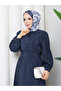 Buttoned Shirt & Skirt Hijab Set Rc9036 - 6