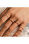 Set of 10 Thin Pinterest Rings