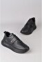 Seç K1170 Genuine Leather Cirlti Women's Sneakers Black - 7