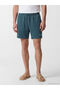 Petrol Short Length Men's Swim Shorts - 2