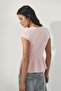 Short-sleeved peplum cardigan - 4