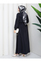 Buttoned Shirt & Skirt Hijab Set Rc9036 - 8