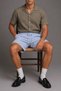 Men's 100% Cotton Linen Shorts – Lace-Up Comfortable Cut Summer Shorts - 2