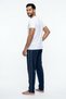 Men's Combed Cotton Fabric 4-Season Sports Sweatpants with Side Pockets and Zipper - 3
