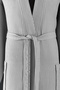 Waffle Honeycomb Textured Pique Bathrobe |   Lightweight & Extra Absorbent |   Unisex |   Spa and Bath Robe - 5