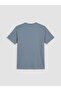 Blue Loose Fit Basic Dry Touch T-Shirt - 2