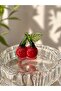 Set of 2 Borosilicate Glass Fruit Series Jars with Optical Lids 200 ml (Cherry) - 2