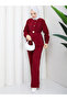 Accessory-Enhanced Shirt & Stitched Pants Islamic Clothing Set Rc9040 - 5
