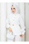 Accessory-Enhanced Shirt & Stitched Pants Islamic Clothing Set Rc9040 - 6