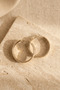 Women's Gold Hoop Earrings - 3