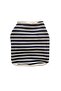 Cat Dog Outfit Navy Blue Striped Tshirt Tank Top - 2