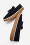 100% Nubuck Leather, Men's Laceless, Inner and Outer Genuine Leather Shoes - 5
