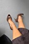 Loan Transparent Detailed Aci Brown Suede - 6