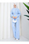 Accessory-Enhanced Shirt & Stitched Pants Islamic Clothing Set Rc9040 - 4