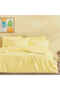 Mix&Match Cotton Satin 2-Piece Flounce Pillowcase Set Yellow - 2