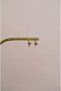 Nazar Detailed Thin Hoop Earring with Minimal Stones - 7