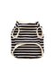 Cat Dog Outfit Navy Blue Striped Tshirt Tank Top - 4